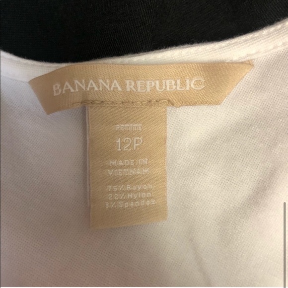 🍀4/$10 Banana Republic Colorblock Peplum Blouse - Picture 7 of 8
